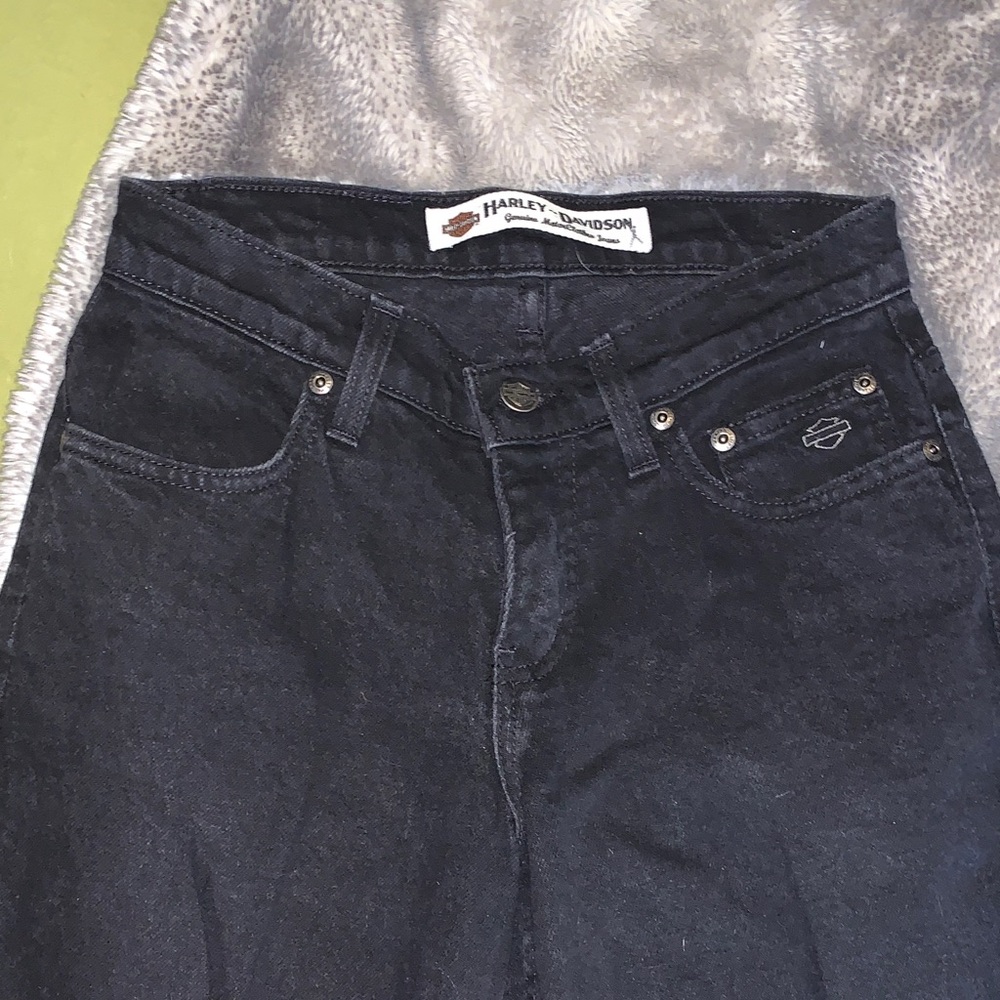Harley-Davidson Women's Dark Denim Black Jeans 2P